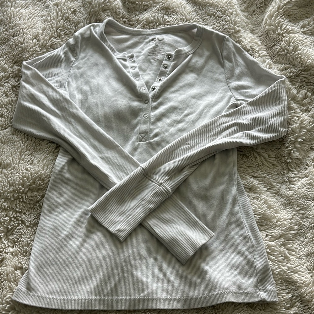 Size medium SO long button up long sleeve